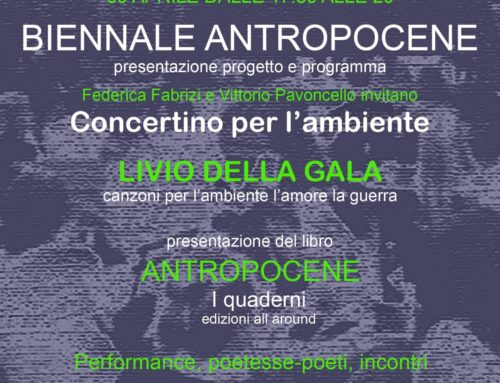 presentazione di Antropocene – I Biennale